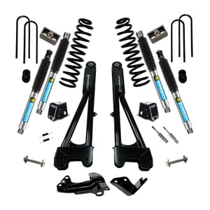 Superlift 4" Lift Kit - 05-07 F250/F350 4WD - Dsl w/ Replacement Radius Arms w/ Bil Shocks