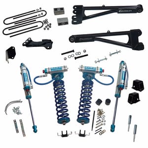 Superlift 4" Lift Kit-05-07 F250/F350 4WD w Rep Radius Arms/King Clvrs/King Rr Shocks