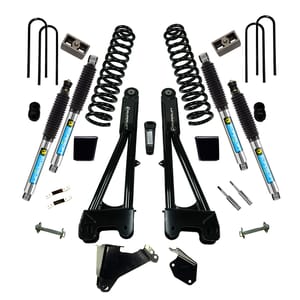 Superlift 6" Lift Kit - 05-07 F250/F350 4WD - Dsl w/ Replacement Radius Arms w/ Bil Shocks