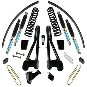 Superlift 8" Lift Kit - 05-07 F250/F350 4WD - Dsl w/ Replacement Radius Arms w/ Bil Shocks