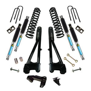 Superlift 4" Lift Kit - 08-10 F250/F350 4WD - Dsl w/ Replacement Radius Arms w/ Bil Shocks