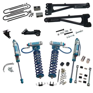 Superlift 4" Lift Kit-08-10 F250/F350 4WD w Rep Radius Arms/King Clvrs/King Rr Shocks