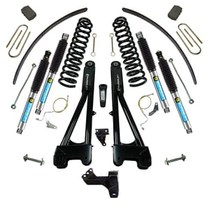 Superlift 6" Lift Kit - 08-10 F250/F350 4WD - Dsl w/ Replacement Radius Arms w/ Bil Shocks