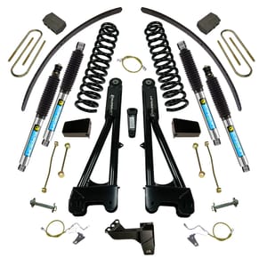 Superlift 8" Lift Kit - 08-10 F250/F350 4WD - Dsl w/ Replacement Radius Arms w/ Bil Shocks