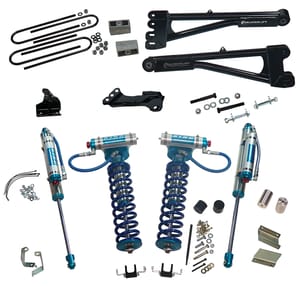 Superlift 4" Lift Kit-11-16 F250/F350 4WD w Rep Radius Arms/King Clvrs/King Rr Shocks