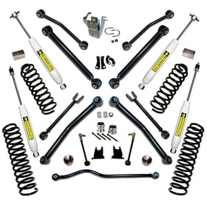 Superlift 4" Lift Kit - 07-18 Wrangler JK - 2-door - w/ Reflex Ctrl Arms & SL Shocks