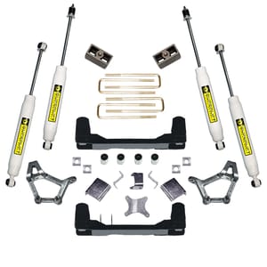 Superlift 4"-5" Adjustable Lift Kit - 93-96 T-100 4WD - w/ SL Shocks