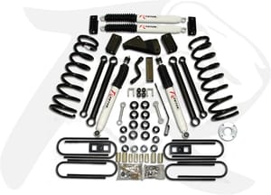 Revtek Suspension 4.5 Front 2.5 Rear - Axle forward suspension system
