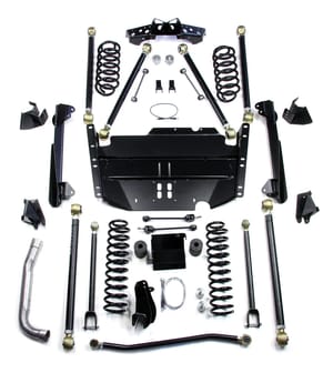 Teraflex TJ 4 Inch Unlimited Pro LCG Long FlexArm Lift Kit 04-06 Wrangler TJ Unlimited