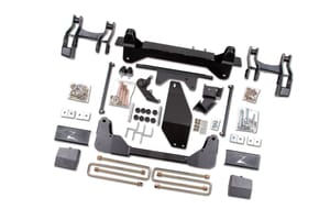 Zone Offroad Products Zone 6" Torsion Bar Drop Lift Kit