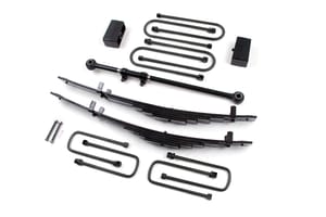 Zone Offroad Products Zone 4" Leaf Spring Lift Kit