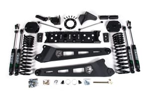 Zone Offroad Products Radius Arm Lift Kit - Gas - Nitro Shocks