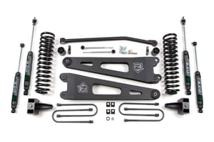 Zone Offroad Products Zone 4 Inch Radius Arm Lift Kit | Nitro Shocks