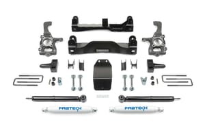 Fabtech 4" Basic System with Rear Performance Shocks