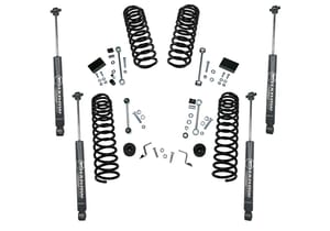 Superlift 2.5" DUAL RATE COIL Lift Kit - 18-25 JP JL WRGLR 2 DR - W/ SHADOW SERIES SHX