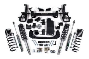 Zone Offroad Products 4" Front 3" Rear Suspension Lift System