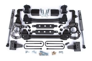 Zone Offroad Products Zone 6" Susp Lift Kit, 3.25" Rear Lift, Block; Spacer Front, Nitro Rear
