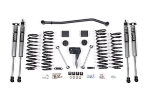 Zone Offroad Products 4" Susp Lift Kit - Front Coils, Rear Coils