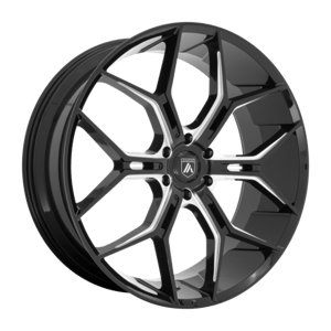 Asanti Black ABL-38 MONARCH TRUCK wheel