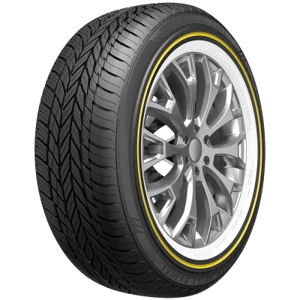 Vogue Custom Built Radial VIII White/Gold tire