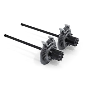 Teraflex Axles &amp; Shafts JK 8-LUG FULL-FLOAT &amp; SLOTTED ROTORS