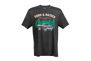 Rough Country Rough Country T-Shirt | Born & Raised | Black | 2XL