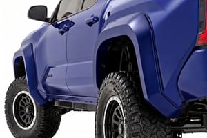 Fender Flares - Sport Fender Flares | 8W7 Blue Crush | Toyota Tacoma 2WD/4WD (2024-2026)