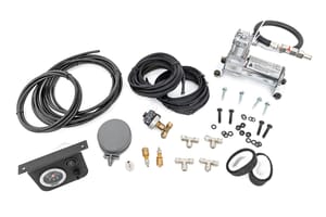 Air Springs - Onboard Air Bag Compressor Kit w/Gauge