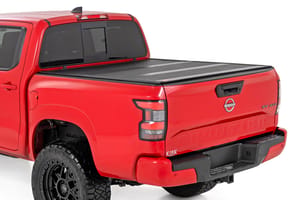 Tonneau Covers - Hard Low Profile Bed Cover | 5' Bed | w/Cargo Mgmt | Nissan Frontier (22-26)
