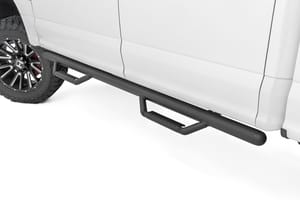 Running Boards & Rock Sliders - Nerf Steps | Cab Length | Crew | Ford F-150/Lightning/F-250/F-350/Raptor (15-26)