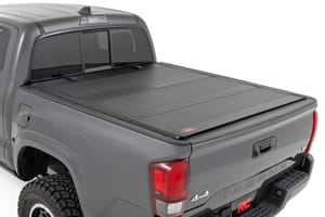 Tonneau Covers - Hard Tri-Fold Flip Up Bed Cover | 6' Bed | Toyota Tacoma 2WD/4WD (2005-2015)