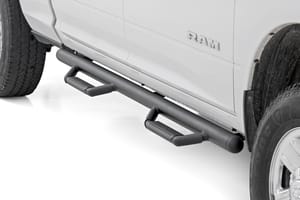 Running Boards & Rock Sliders - Nerf Steps | Cab Length | Crew Cab | SRW | Ram 1500/2500/3500 2WD/4WD