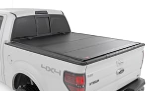 Tonneau Covers - Hard Tri-Fold Flip Up Bed Cover | 6'7" Bed | Ford F-150 2WD/4WD (2004-2014)