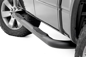 Rough Country Nerf Steps | 3-Inch Tube | Crew Cab | Ford F-150 2WD/4WD (2009-2014)