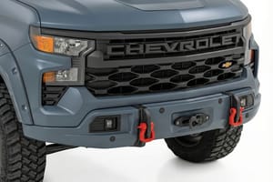 Rough Country Front FXS Bumper | 12000S | GNO Slate Gray | Chevy Silverado 1500 (23-26)