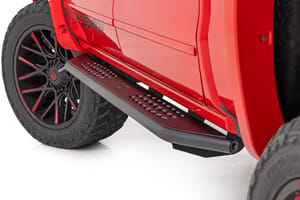 Rough Country OV2 Running Boards | Side Step Bars | Crew Cab | Chevy/GMC 1500/2500HD/3500HD (07-19 & Classic)