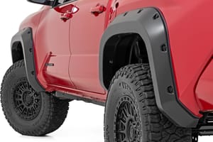 Fender Flares - Pocket Fender Flares | 3U5 Supersonic Red | Toyota Tacoma 2WD/4WD (2024-2026)