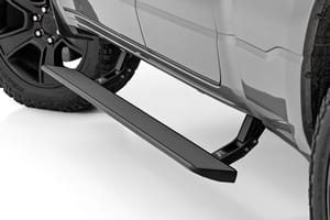 Running Boards & Rock Sliders - Power Running Boards | HT-Series | Quad Cab | Ram 1500 (19-26)/1500 TRX (21-24)