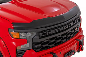 Rough Country Hood Protector | Gloss Black | Chevy Silverado 1500 2WD/4WD (2019-2026)