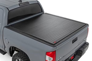 Tonneau Covers - Hard Roll Up Bed Cover | 5'7" Bed | Toyota Tundra 2WD/4WD (2007-2021)