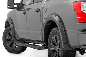 Fender Flares - Pocket Fender Flares | G41 Magnetic Black | Nissan Titan 2WD/4WD (2017-2024)