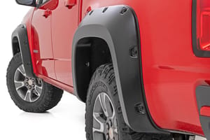 Fender Flares - Pocket Fender Flares | GBA Gloss Black | Chevy Colorado 2WD/4WD (2015-2022)