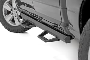 Rough Country SRL2 Adj Aluminum Step | Crew Cab | Ram 1500/2500/3500 2WD/4WD (2010-2018 & Classic)