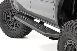 Rough Country OV2 Running Boards | Side Step Bars | Crew Cab | Toyota Tacoma 2WD/4WD (16-23)