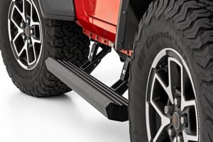 Rough Country Power Running Boards | HT-Series | 2 Door | Jeep Wrangler JL (2018-2026)
