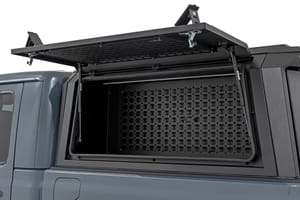 Rough Country Bed Cap Molle Panel Side Storage Bin | Drivers Side | Jeep Gladiator JT (20-26)