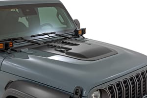 Hood Protectors - Hood Scoop | PBM Ocean Blue | Jeep Gladiator JT/Wrangler JL 4WD (2018-2026)
