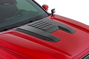 Rough Country Hood Scoop | 089 Wind Chill Pearl | Toyota 4Runner (25-26)/Tacoma (24-26)