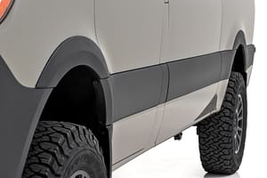 Rough Country Sport Fender Flares | Mercedes-Benz Sprinter 2500/Sprinter 3500XD (2019-2026)