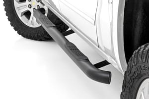 Rough Country Nerf Steps | 3-Inch Tube | Chevy/GMC 1500/2500HD/3500HD (07-19 & Classic)